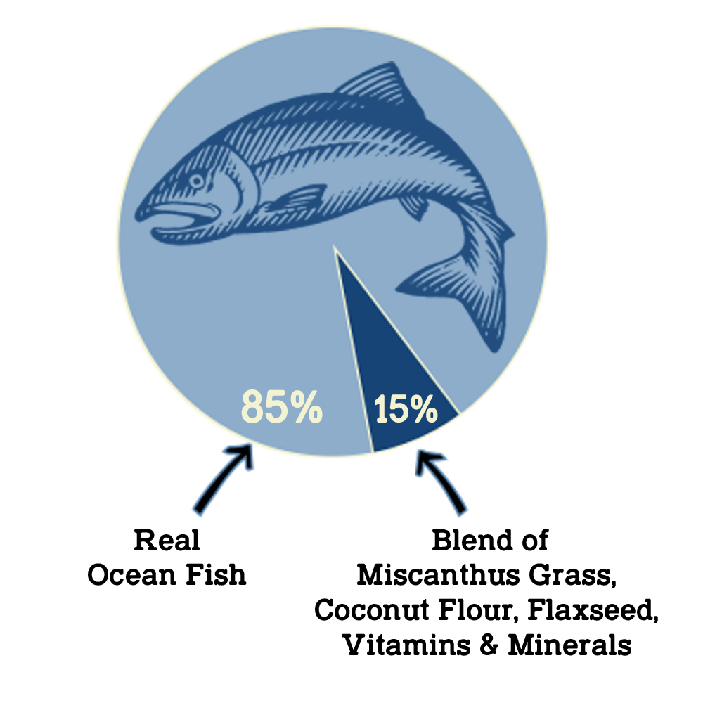 Pie Chart of percent real Fish