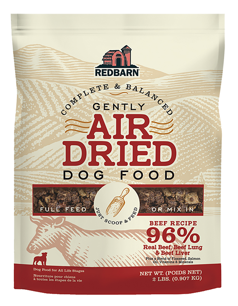 air dried beef dog food