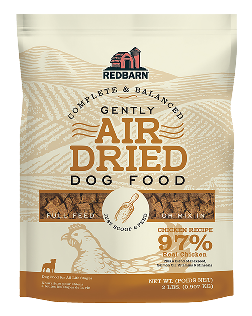 air dried chicken dog food